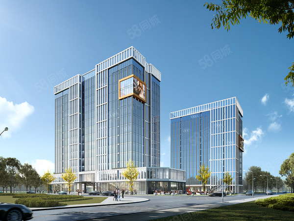开源网安研发基地楼盘建筑物外景