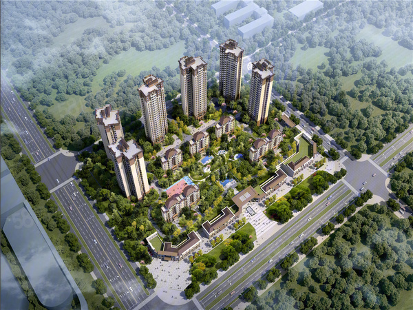 永兴·翰林府楼盘建筑物外景