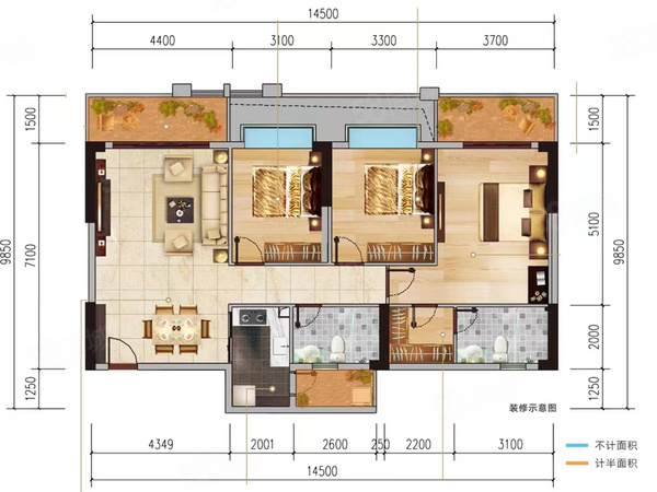 政泰大厦全景图