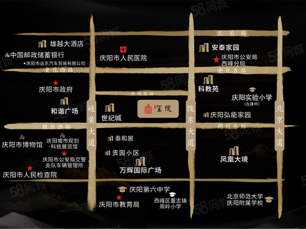 惠风玺院区位图