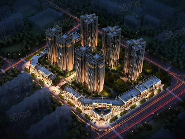 华西·嘉苑楼盘建筑物外景
