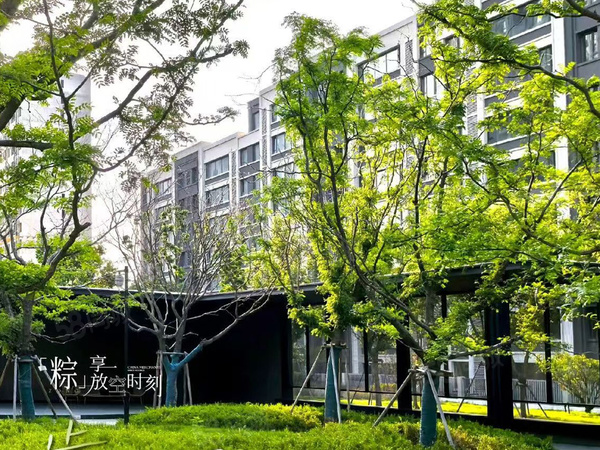 招商·公园1872楼盘现场环境