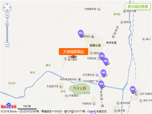 天玺瑞银壹品楼盘区位规划