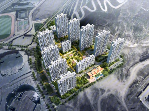 中南.东望府楼盘建筑物外景