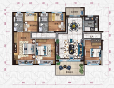 廉江碧桂园君悦华庭户型图