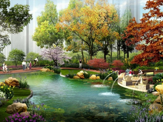 华钜御庭2期楼盘建筑物外景