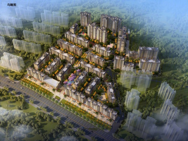 山屿湖·名门楼盘建筑物外景