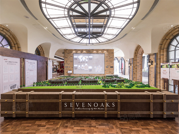 萬科七橡墅規(guī)劃沙盤