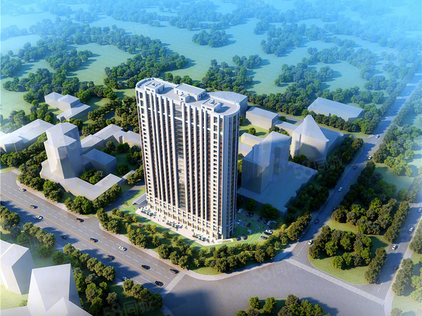 东方国际楼盘建筑物外景