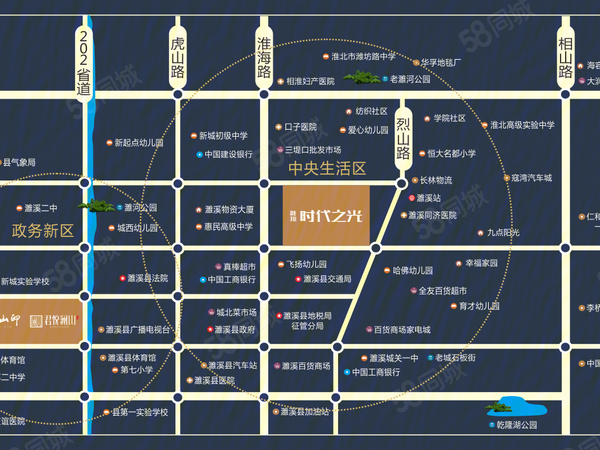 融翔·时代之光楼盘区位规划