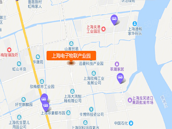 上海电子物联产业园楼盘区位规划