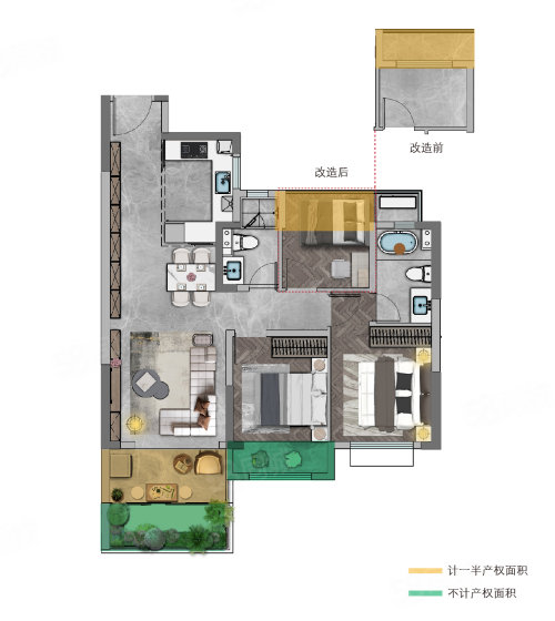 蓝城南璞云庐户型图