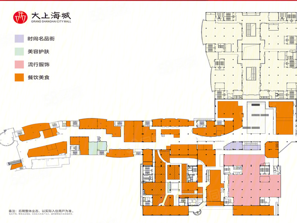 大上海城楼盘建筑物外景