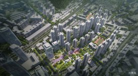 中心城区东城华润置地旗峰润府楼盘新房真实图片
