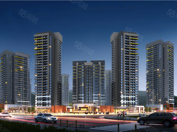 思州花园城楼盘建筑物外景