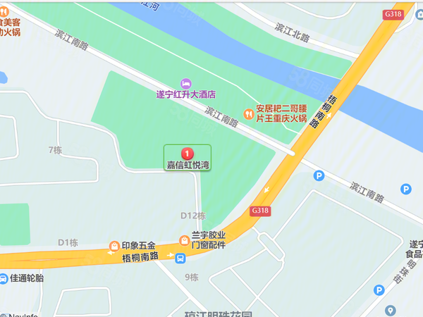 嘉信·虹悦湾楼盘区位规划