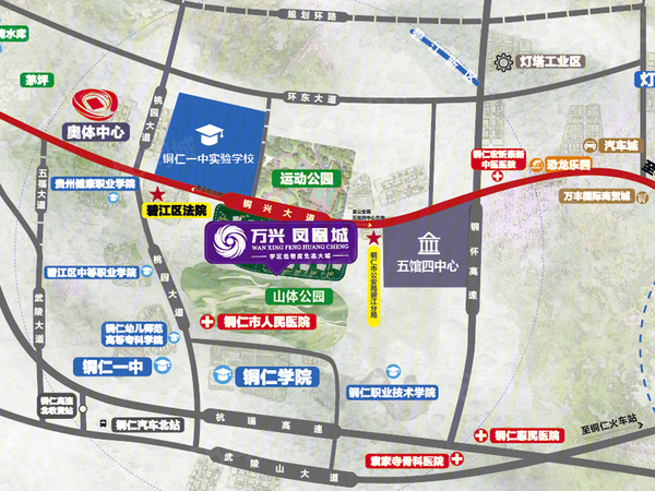 万兴 · 梧桐郡楼盘区位规划