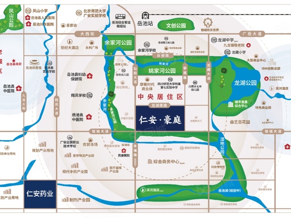 仁安·豪庭楼盘区位规划