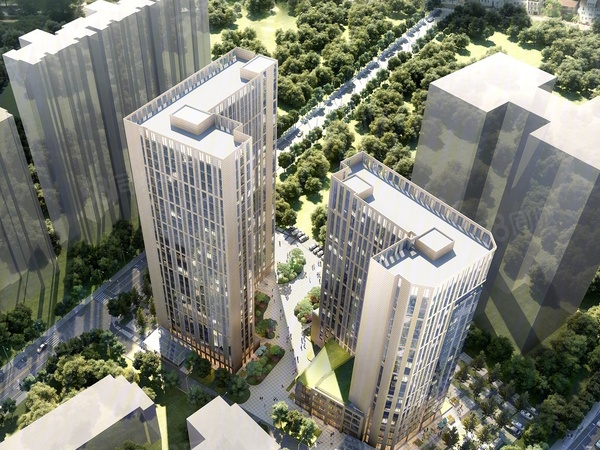 新长海尚都国际楼盘建筑物外景