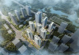 岳麓区洋湖映客龙湖·璟翠中心楼盘新房真实图片
