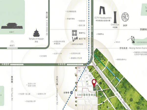 合生縵云樓盤區(qū)位規(guī)劃