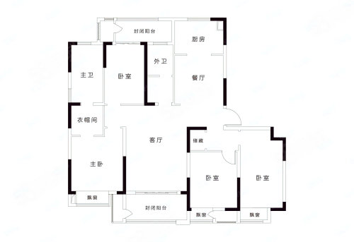 鼎耀花园户型图
