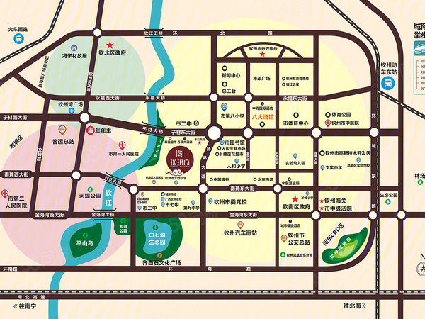 珑玥府楼盘区位规划