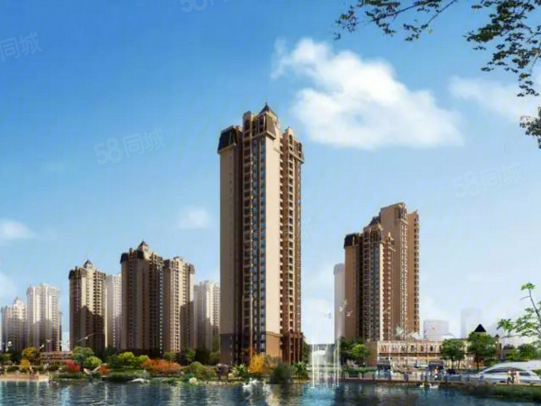 奥园观湖楼盘建筑物外景