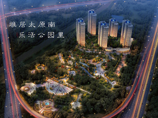 雅居乐·熙苑楼盘建筑物外景