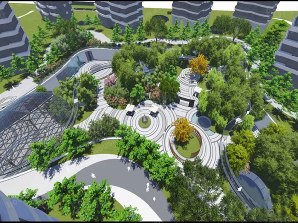九庐楼盘建筑物外景