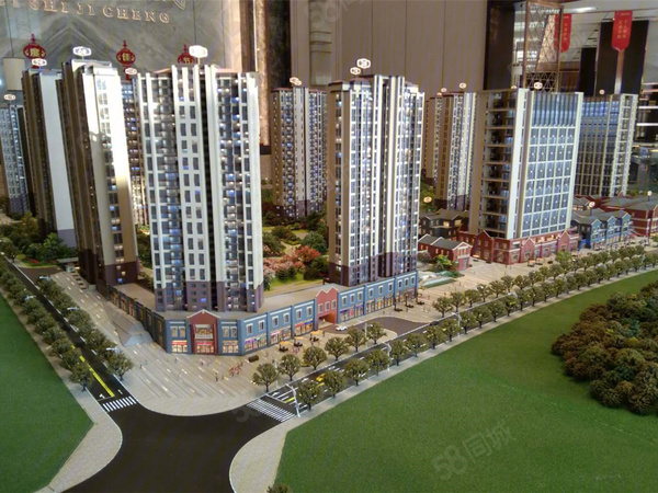 百基·世纪城规划沙盘