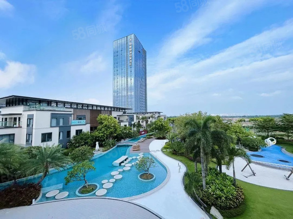 向海金融城楼盘现场环境