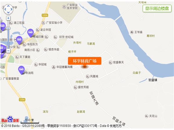 加德蘭郡府楼盘区位规划