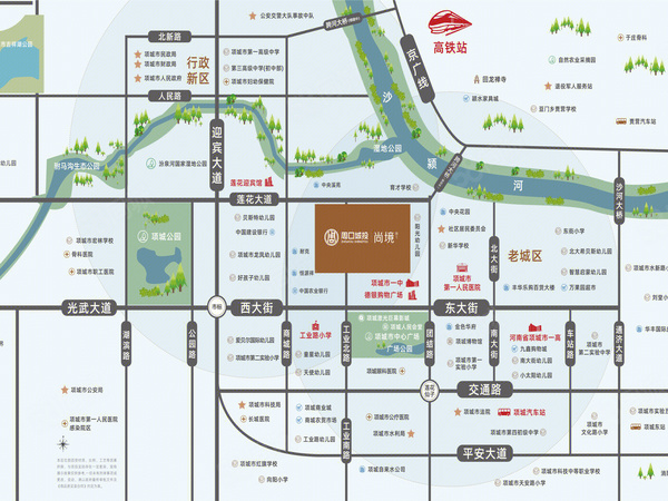 周口城投·尚境楼盘建筑物外景