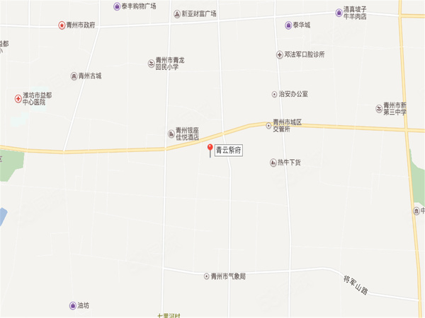青云紫府楼盘区位规划