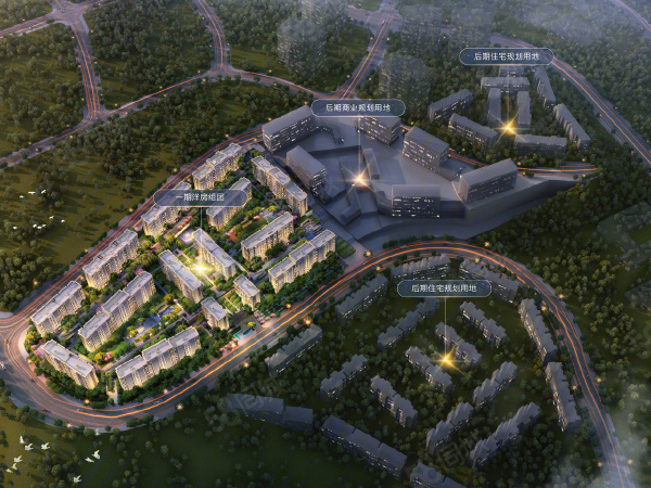 龙湖两江郦湾龙湖两江郦湾项目占地251亩，开发体量24万方，其中19万方住宅，5万方商业，分三期开发。