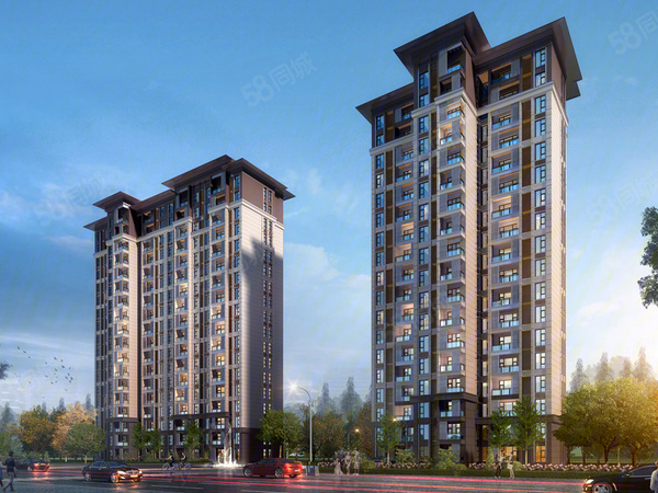 南乐翰林书院楼盘建筑物外景