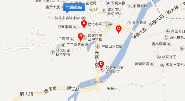 怡品蓝庭楼盘区位规划