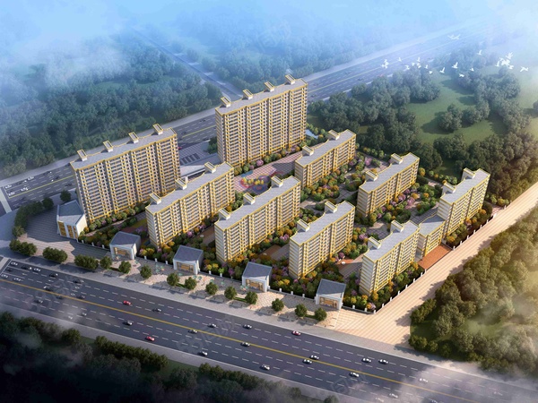 飞达·春风里楼盘建筑物外景