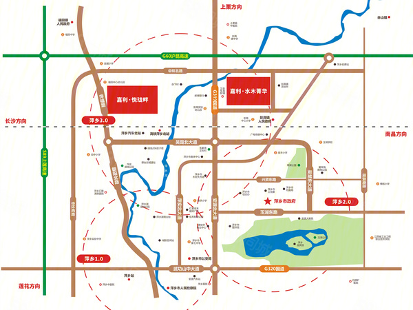 嘉利·悦珑畔楼盘区位规划