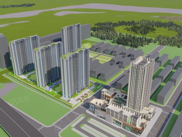 星悦天地楼盘建筑物外景