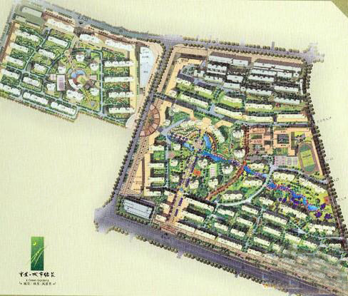 宝业城市绿苑项目规划图