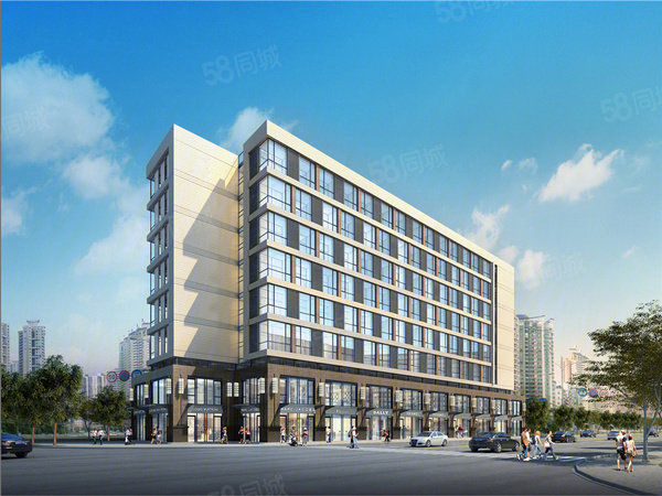 翔良商务商铺楼盘建筑物外景