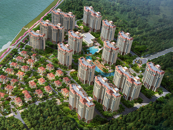 御景峰规划沙盘