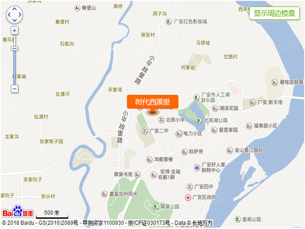 时代·西溪里楼盘区位规划