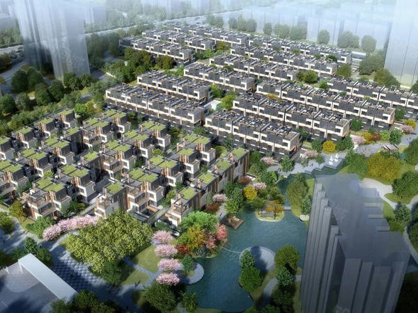 春申景城四期楼盘建筑物外景