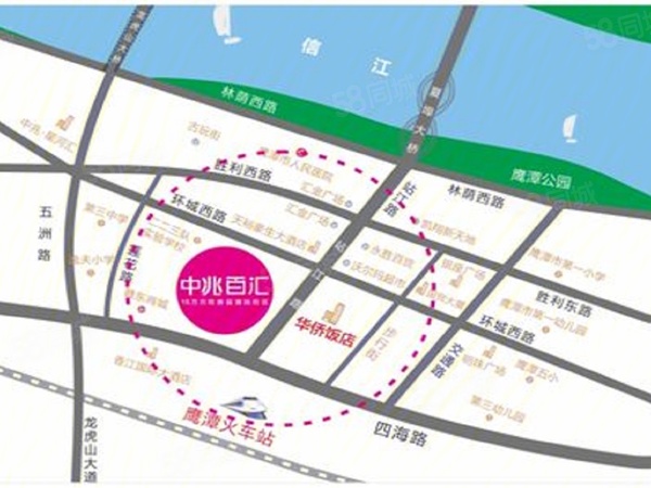 中兆百汇楼盘区位规划