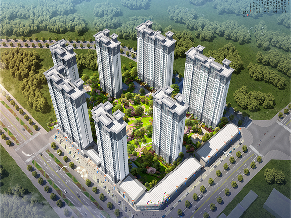 状元府楼盘建筑物外景