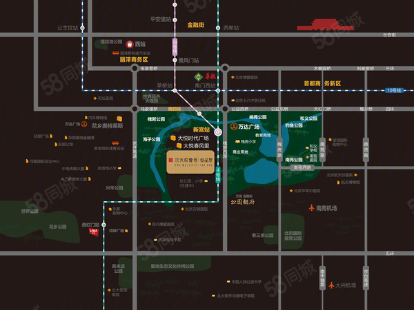 天悅壹號·壹品墅樓盤區(qū)位規(guī)劃