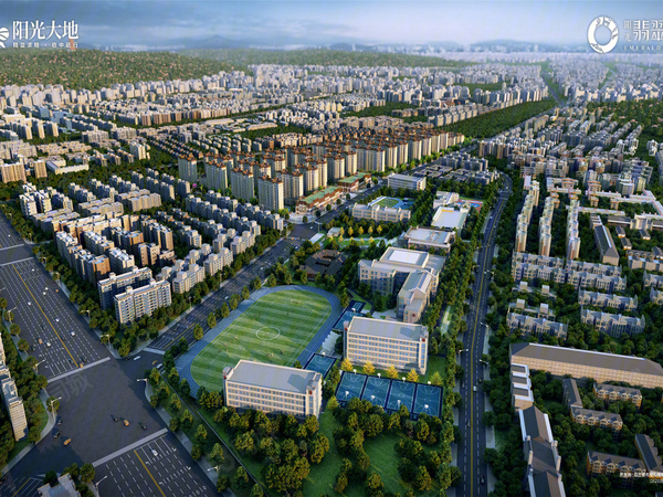 阳光 · 翡翠城楼盘建筑物外景